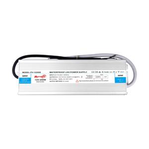ไดรเวอร์ LED กันน้ำ CE/CB IP67 200W EMC แรงดันคงที่ สำหรับไฟ LED Strip 170-264V AC-DC 12V 24V  แหล่งจ่ายไฟสำหรับกล่องไฟ LED - Product Image 3