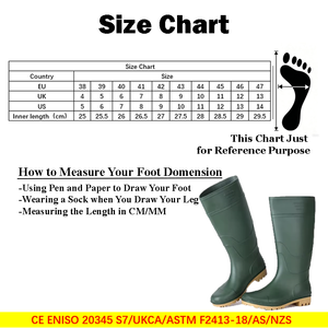 <span class=keywords><strong>Stivali</strong></span> <span class=keywords><strong>da</strong></span> Pioggia PVC Economici e Leggeri, Impermeabili, Antiusura, Antiscivolo, per Agricoltura, <span class=keywords><strong>Pesca</strong></span> e Lavoro all'Aperto - Product Image 2
