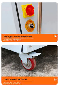 Mini laminoir manuel portable pour pâte à pizza, à poser sur table - Product Image 5