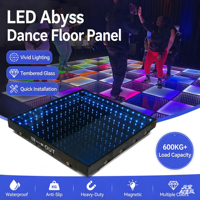 Lumière de nuit LED pour fête de mariage et de Noël, piste de danse avec télécommande