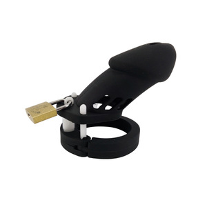 Verrou <span class=keywords><strong>de</strong></span> <span class=keywords><strong>chasteté</strong></span> en silicone pour hommes Jouets sexuels pour couples <span class=keywords><strong>Cage</strong></span> <span class=keywords><strong>de</strong></span> <span class=keywords><strong>chasteté</strong></span> BDSM - Product Image 1