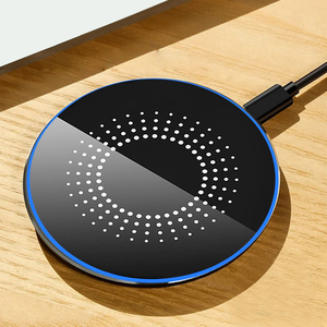 Cargador inalámbrico rápido, almohadilla de carga inalámbrica compatible <span class=keywords><strong>con</strong></span> <span class=keywords><strong>iPhone</strong></span> 16/15/14/13/<span class=keywords><strong>12</strong></span> Pro Max/SE/XR <span class=keywords><strong>AirPods</strong></span>; Carga rápida de 15W - Product Image 3