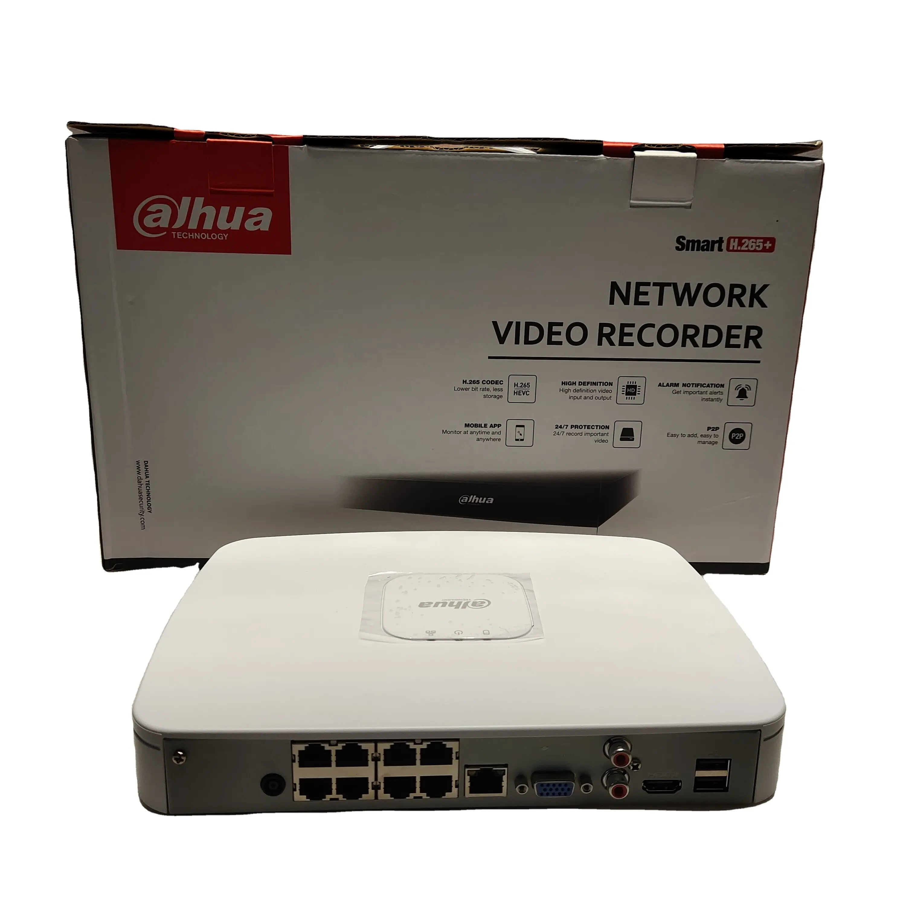 Ferramenta, marca original novo dahua 4 canais smart 1u 4poe 4k rede gravador de vídeo dahua nvr NVR2104-P-4KS2