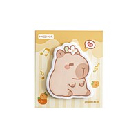 Carnets de notes Capybara Alien, autocollants de planification de haute qualité dignes d'Instagram pour étudiants ; notes adhésives réutilisables, messages, listes de tâches