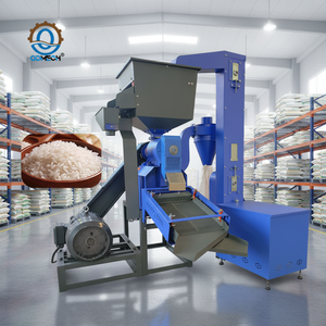 HN QDMECH Machine de traitement commerciale pour le décorticage du maïs, l'élimination des impuretés, le décorticage du paddy, le polissage du riz et le moulin à riz - Product Image 1
