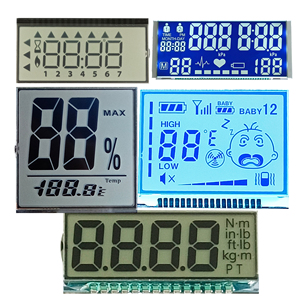 Customer Customized <strong>Code</strong> Type HD Fast Response Monochrome <strong>LCD</strong> Screen Segment <strong>LCD</strong> <strong>Display</strong> 800x480 Resolution LED Backlight 1000 - Product Image 2