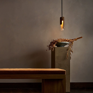 Lampadario a sospensione in marmo moderno, - Product Image 3