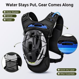 Chaleco de Hidratación Reflectante para Correr con Mochila de Agua para Hombre, con Diseño Mejorado - Product Image 5