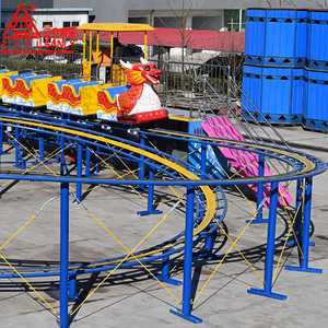 Manège de montagnes russes électriques en forme de dragon pour l'extérieur à prix abordable, mini-<span class=keywords><strong>train</strong></span> dragon sur rail à vendre - Product Image 3