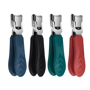 German-made large-opening nail clippers, new single nail clippers, household anti-splash, <b>thick</b> and hard nail clippers for the - Product Image 5