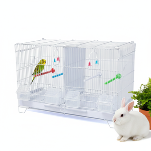 Cría Casera 	 Casas para Pájaros para Exteriores 	 Puertas Corredizas 	 Gran <span class=keywords><strong>aviario</strong></span> para aves 	 Nidos de pájaros comestibles 	 Jaulas para Conejos de Cría 	 	 Jaula de Metal para Pájaros - Product Image 1