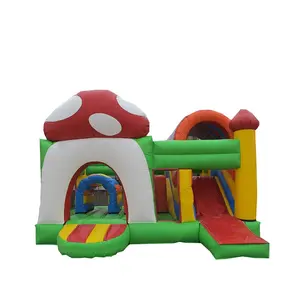 Vendita calda fungo commerciale/monster truck/moonwalk/spacewalk/gonfiabile bounce house bed in vendita