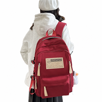 Sac à dos décontracté pour étudiants, personnalisé avec logo de marque, multi-poches, pour livres et ordinateur portable, idéal pour l'université