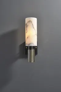 Настенный светильник из мрамора