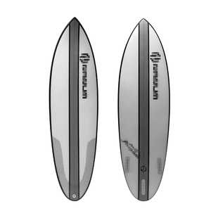 Planche de surf en résine époxy de fibre de verre avec aileron, planche de surf longue pour le surf, planche de surf rigide, longboard - Product Image 2