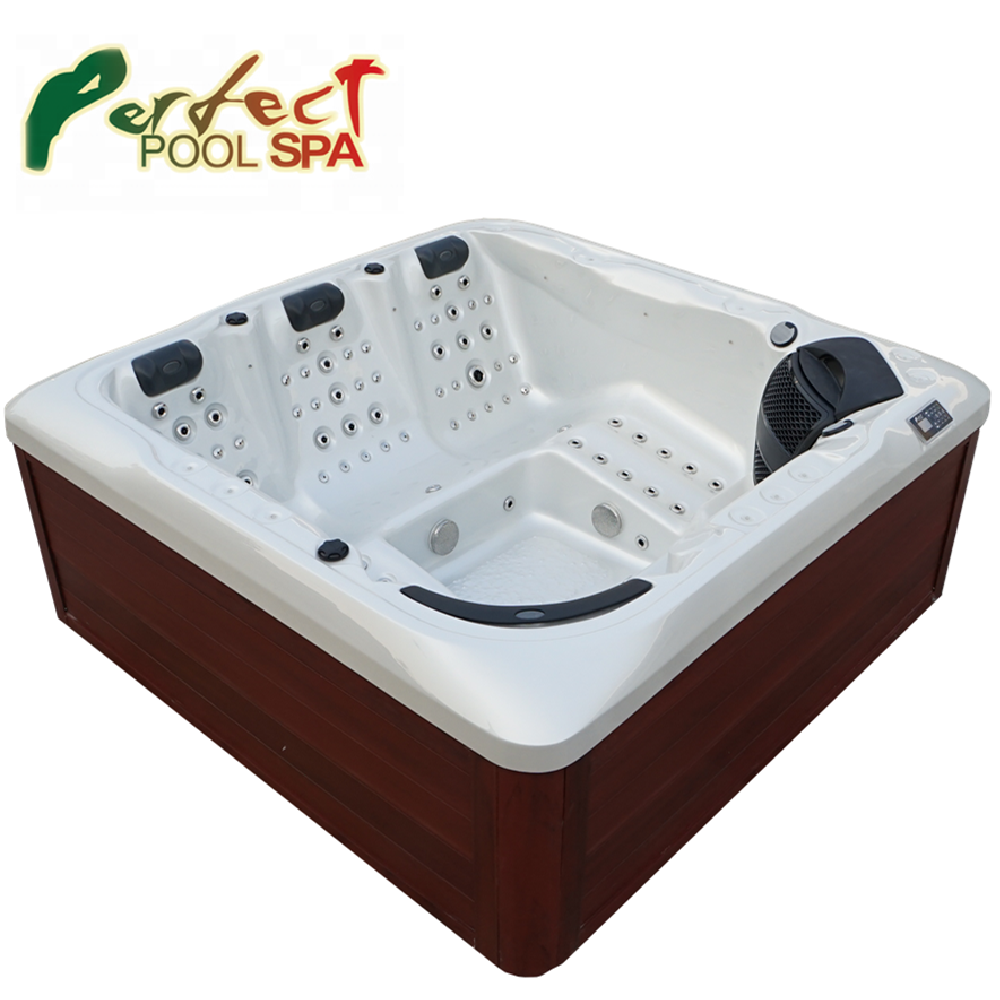 Идеальная гидромассажная Ванна Alisa на 5/6 персон без хлора, Открытый плавательный бассейн, уличный спа