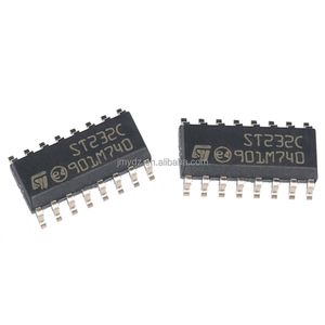 ST232C ST232CDR SOP-16 แรงดันไฟฟ้า 5V ชิปไดรเวอร์และตัวรับสัญญาณ RS-232 หลายช่องสัญญาณ - Product Image 1