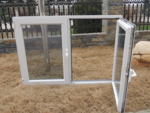 Fenêtres <span class=keywords><strong>PVC</strong></span> sur mesure, direct usine, à double vitrage, insonorisées, écoénergétiques, en verre trempé Low-E, pour la conception de maisons - Product Image 2