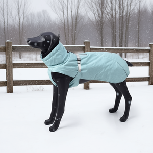 Giacca Invernale per Cani Taglia L, Impermeabile, Calda, Imbottitura in Poliestere, Colore Unico, Design Moderno per Abbigliamento per Animali - Product Image 2