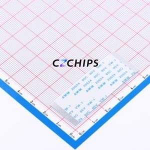 FFC-0.5-38P-50mm FFC Cable (Flexible Flat Cable) P=0.5mm Connector 38P 0.5mm 0.3mm Non-Inverting - Product Image 1