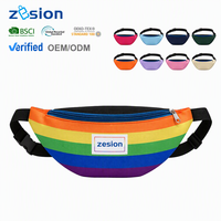 Sac banane personnalisé avec logo sur mesure, en nylon, vente en gros, fabricant OEM, pour voyage et activités de plein air