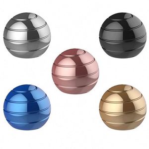 Jouet de bureau cinétique animatronique en alliage d'aluminium, Fidget Spinner, avec roulement à billes et bouton à engrenage, multi-designs, Toysrunner, anti-stress - Product Image 2