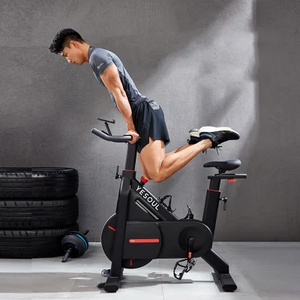 Bicicleta estática de ejercicio <span class=keywords><strong>Yesoul</strong></span> C1 para interiores, equipo de fitness comercial, con correa de resistencia magnética para uso doméstico, de acero. - Product Image 4