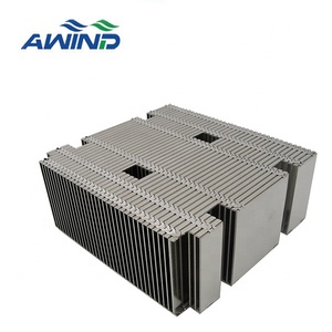 Grand 200w carré <span class=keywords><strong>en</strong></span> <span class=keywords><strong>aluminium</strong></span> fermeture éclair ailettes broche dissipateur de chaleur profil al 56mm dissipateur thermique dissipateur de chaleur <span class=keywords><strong>en</strong></span> <span class=keywords><strong>aluminium</strong></span> pour serveur - Product Image 2