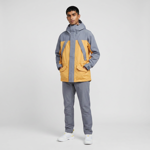 Couleur Bloc Plus La Taille Sportswear Veste Coupe-Vent Personnalisé Respirant Activités De Plein Air Léger Coupe-Vent Safari Vestes - Product Image 1