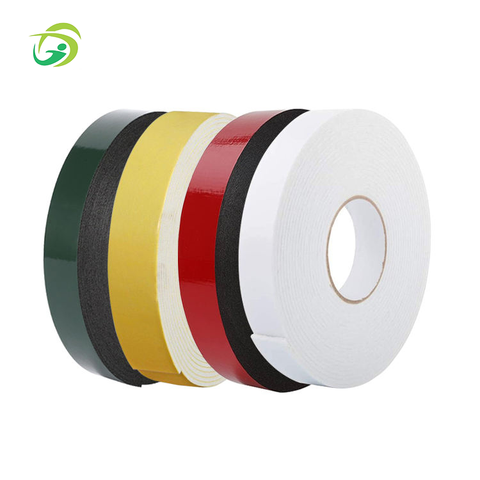 Wholesale Double Sided Rubber Adhesive White Foam Tape Pre Cut Mounting Tape for DIY Automotive Use