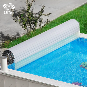 Cubierta Solar Automática para <span class=keywords><strong>Piscina</strong></span> de Policarbonato Water Crown Guangdong, Certificación CE, 24V Eléctrica, Alta Calidad y Durabilidad - Product Image 3