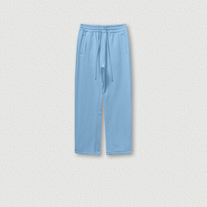 Ensemble de survêtement unisexe en molleton d'hiver 345 GSM, surdimensionné, en coton, couleur unie, sweat-shirts et pantalons de survêtement personnalisés - Product Image 6