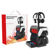 Accessoires de jeu pour PS5 pour PS4 pour Xbox series rack vertical stand can storage game disc controller and headphone