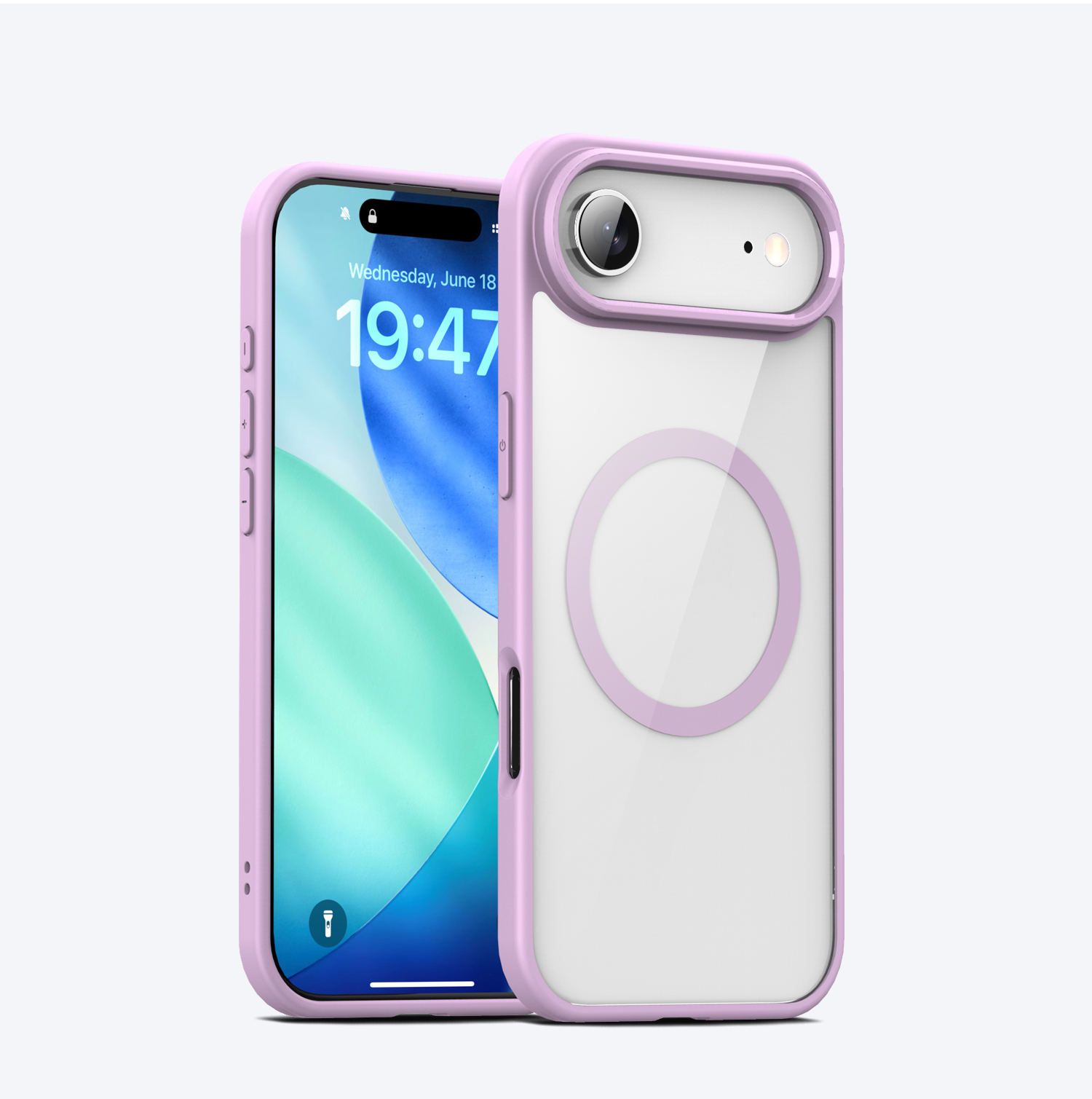 สีม่วงอ่อน