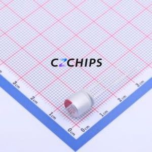 PCR1CCS271MB08LL35WP Solid Capacitor Through hole Component (THT),D8xL8mm 270uF 20% 16V <b>Polymer</b> - Product Image 1