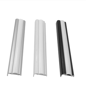 Bande de bordure noire et blanche, accessoires de <span class=keywords><strong>camping</strong></span>-<span class=keywords><strong>car</strong></span>, caravane, profil en aluminium, décoration de bord - Product Image 2