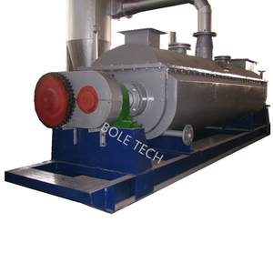 Secador Horizontal de Paletas Huecas con Calentamiento a Vapor para Secar Estiércol de Pollo y Cerdo - Product Image 6