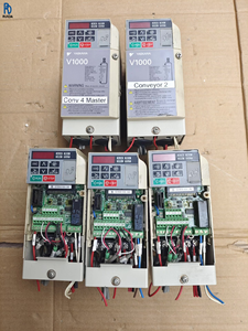 V1000 ไดรฟ์ปรับความถี่ได้ 220V AC ตัวควบคุมความเร็วมอเตอร์ ตัวแปลงความถี่แบบปรับได้ ไดรฟ์มอเตอร์อุตสาหกรรม - Product Image 1