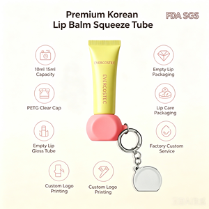 Tubo de Bálsamo Labial Personalizado de Fábrica de 10 ml y 15 ml, Tubo Exprimible Cosmético Vacío para Brillo Labial - Product Image 5