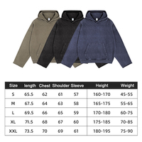 Sudadera con capucha de alta calidad 430G con cremallera, diseño de patchwork frontal y trasero, estampado de bordado 3D, 100% algodón, oversize, otoño, ecológica, para hombre