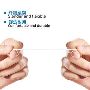 <span class=keywords><strong>Fil</strong></span> <span class=keywords><strong>dentaire</strong></span> en nylon <span class=keywords><strong>ultra</strong></span> <span class=keywords><strong>doux</strong></span> de 50m avec micro-cire Bobine de nettoyage interdentaire jetable Micro-cire fraîche à la menthe pour une haleine fraîche - Product Image 4