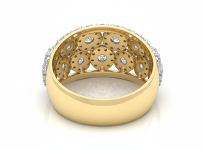 925 <b>Silver</b> Multi Gemstone Diamond <b>Ring</b> Blue Sapphire <b>Emerald</b> Style Luxury Designer <b>Ring</b> Wedding Jewelry Statement Band - Product Image 2