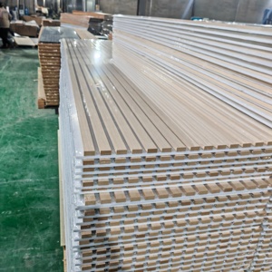 Vente en gros de <span class=keywords><strong>bois</strong></span> acoustique tendance, facile à installer, pour studio d'enregistrement, 600*2400/2700/3000mm - Product Image 4