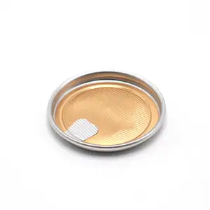 Fácil Puxar rodada Metal Cover Alumínio Foil Selagem e Tear Lid para Paper Tube Tin Can Jar Canner Embalagem