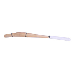 Bate de madera de sauce inglés de gran venta con mango de madera simple para práctica deportiva, entrenamiento de tenis y críquet para jugadores de equipo - Product Image 5