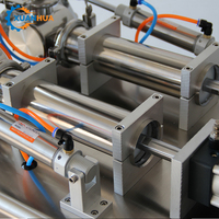 Machine de remplissage semi-automatique en acier inoxydable pour sachets à bec verseur, pour huile, poudre, miel, mayonnaise et pâte de tomate