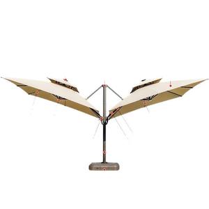 <span class=keywords><strong>Parasol</strong></span> moderne à double tête, grand <span class=keywords><strong>parasol</strong></span> carré imperméable pour cour, villa romaine, jardin et <span class=keywords><strong>terrasse</strong></span>, étal moderne - Product Image 1