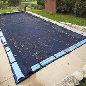 Cubierta de alta calidad para piscinas redondas de 21 pies, red para hojas, para piscinas elevadas, para prevenir la acumulación de hojas y polvo. - Product Image 6