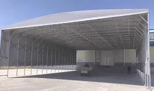 Cubierta de Almacenamiento para Contenedores de Granos Canvad Eu Canda, Modelo 2023, para Campamento, Granja Europea, Cobertizo, Almacén, Hangar de 12x24, Techo Rígido para Tienda de Campaña - Product Image 4