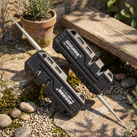 Outil d'affûtage de couteau de poche portable mini pour activités de plein air, couteau pliable en carbure céramique avec porte-clés